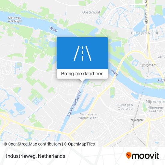 Industrieweg kaart