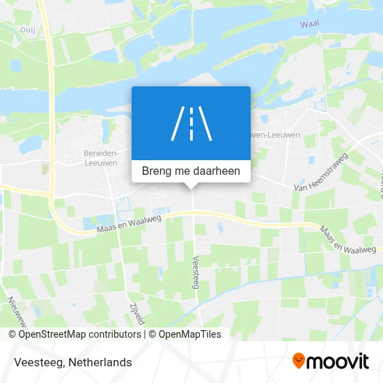 Veesteeg kaart