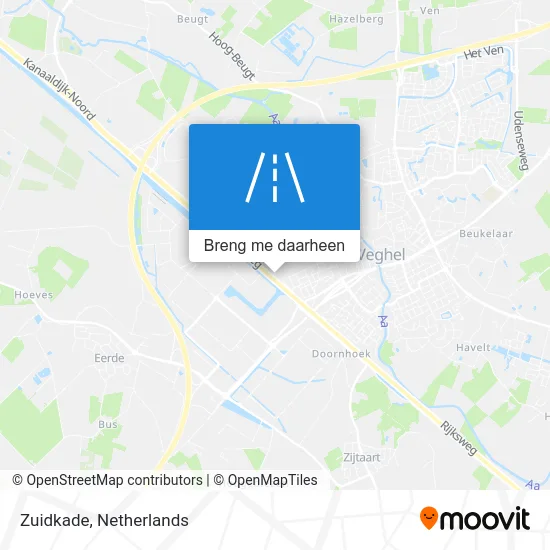 Zuidkade kaart