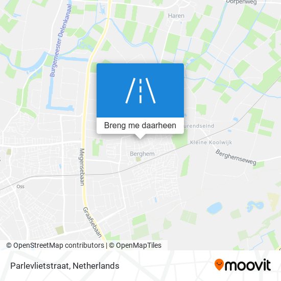 Parlevlietstraat kaart