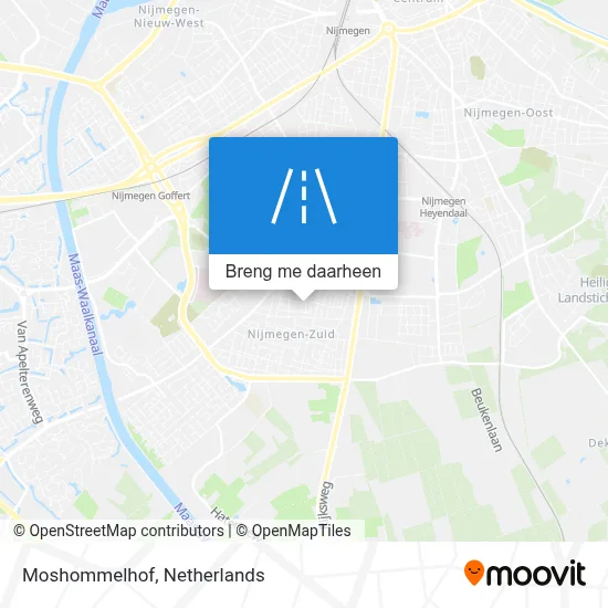 Moshommelhof kaart