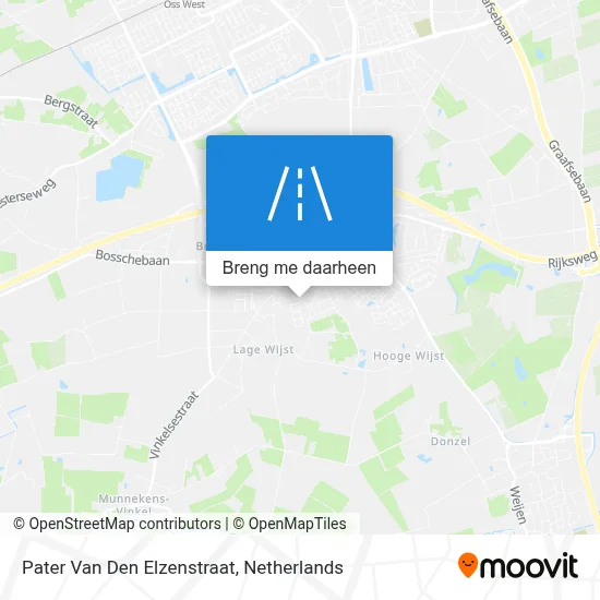 Pater Van Den Elzenstraat kaart