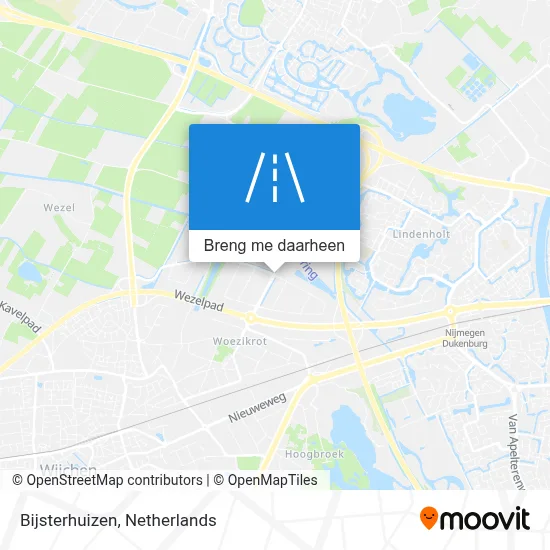 Bijsterhuizen kaart