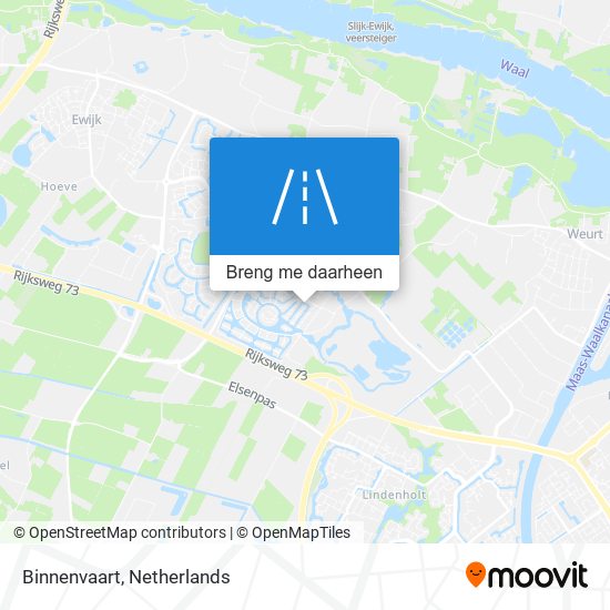 Binnenvaart kaart