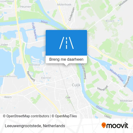 Leeuwengrootstede kaart