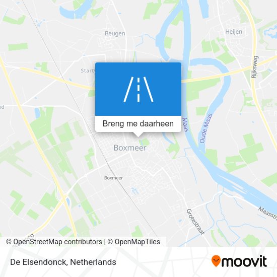 De Elsendonck kaart