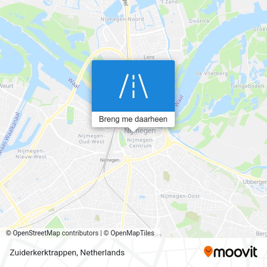Zuiderkerktrappen kaart