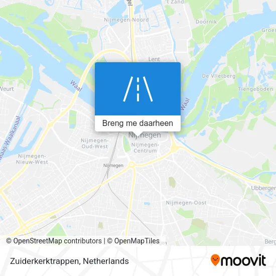 Zuiderkerktrappen kaart
