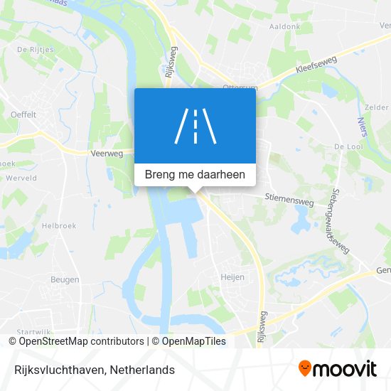 Rijksvluchthaven kaart