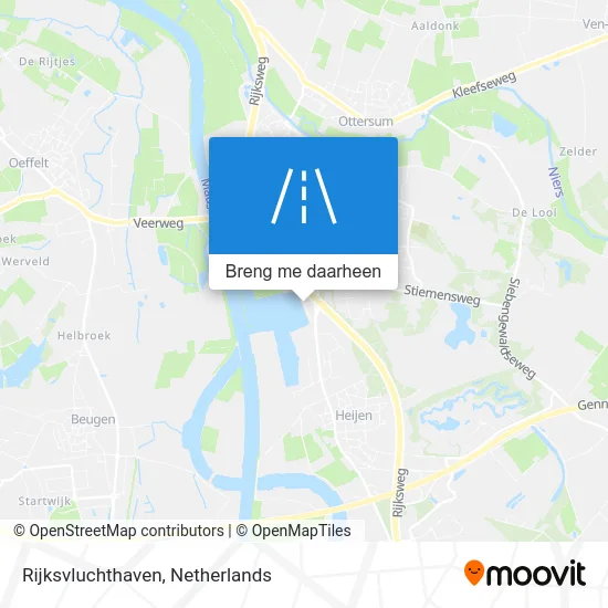 Rijksvluchthaven kaart