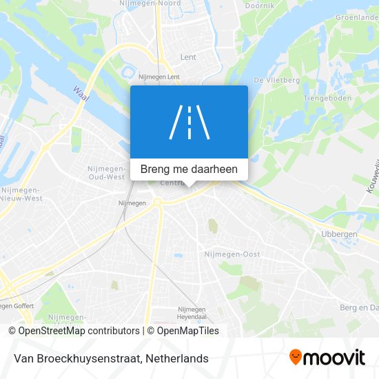 Van Broeckhuysenstraat kaart