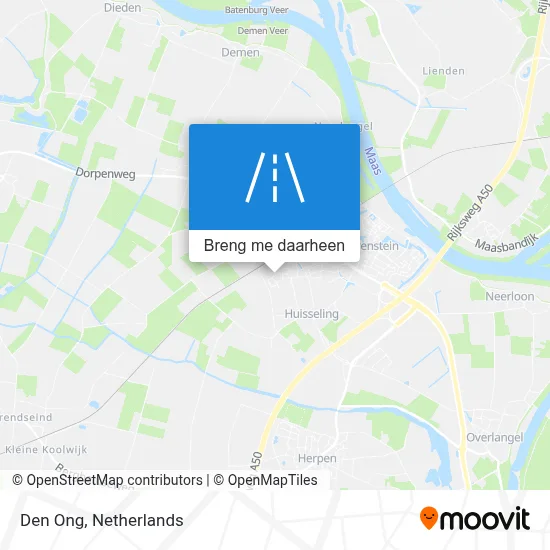 Den Ong kaart