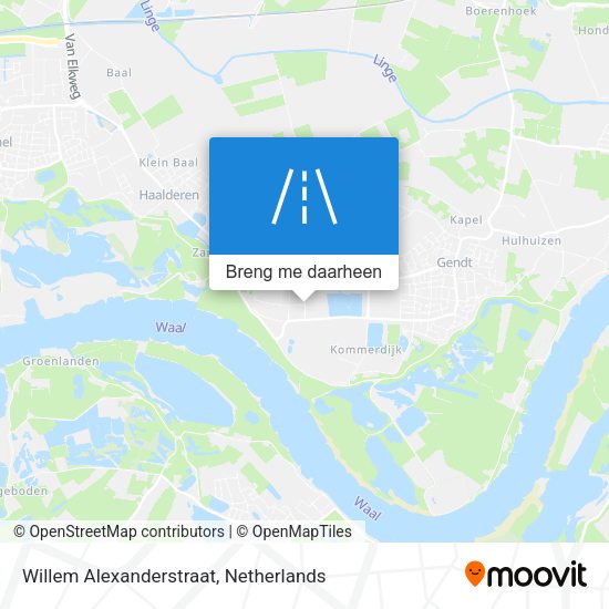 Willem Alexanderstraat kaart