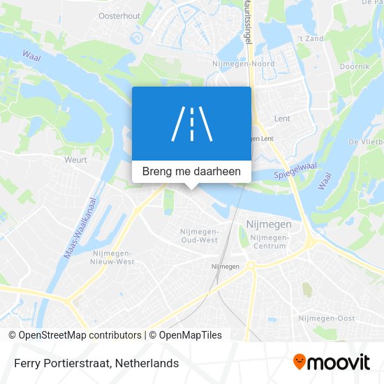 Ferry Portierstraat kaart