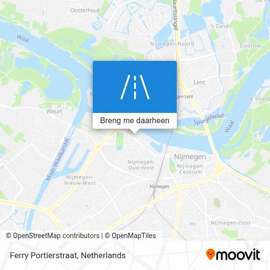 Ferry Portierstraat kaart