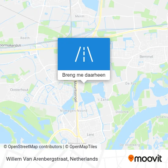 Willem Van Arenbergstraat kaart