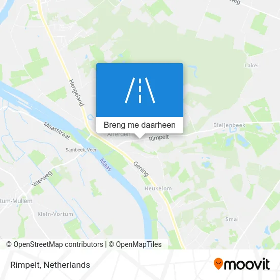 Rimpelt kaart
