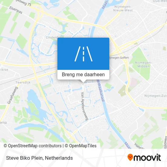 Steve Biko Plein kaart