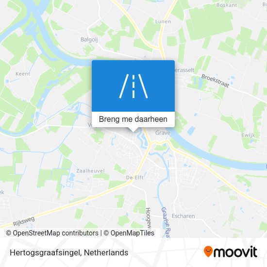 Hertogsgraafsingel kaart