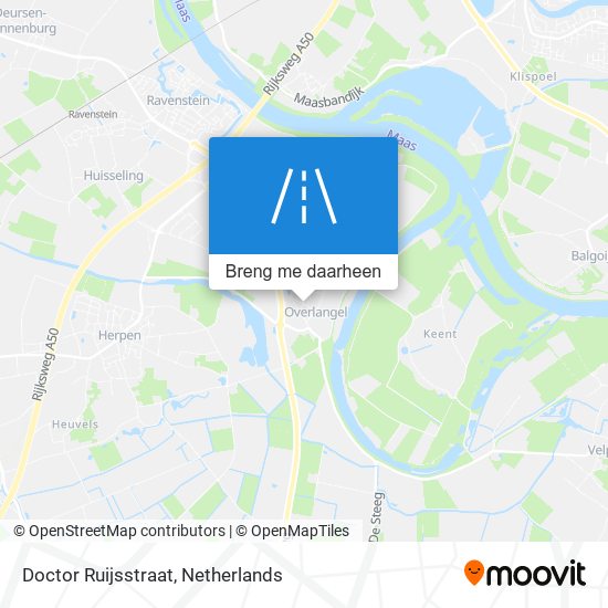 Doctor Ruijsstraat kaart