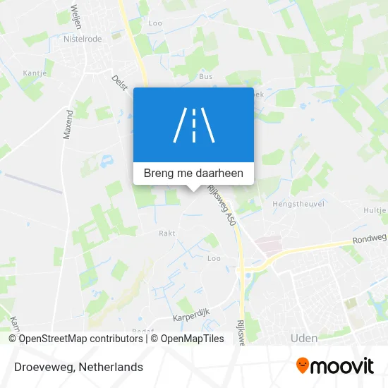 Droeveweg kaart