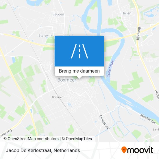 Jacob De Kerlestraat kaart