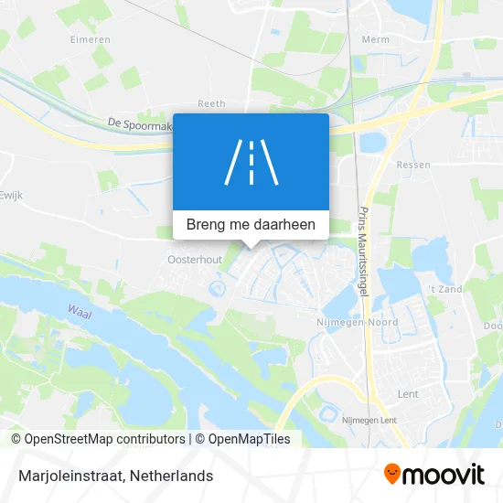 Marjoleinstraat kaart