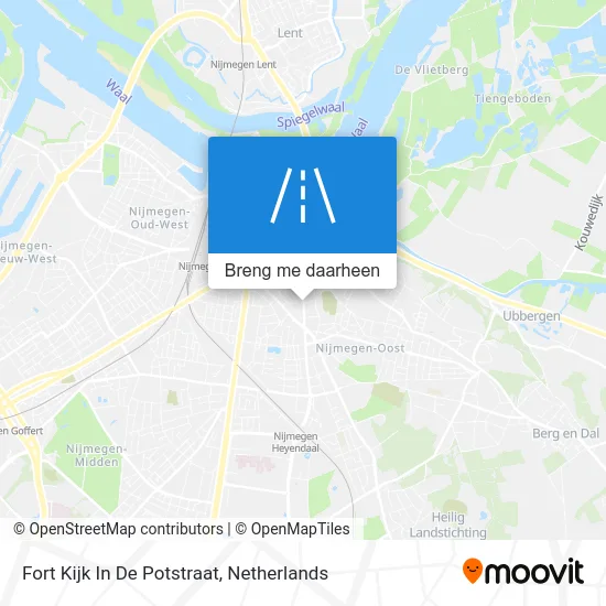 Fort Kijk In De Potstraat kaart