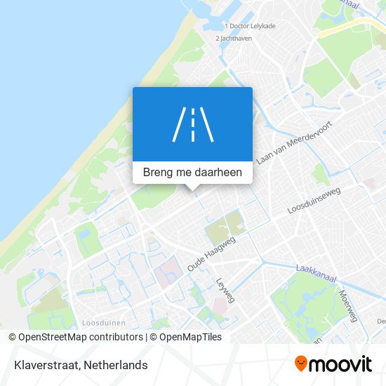 Klaverstraat kaart