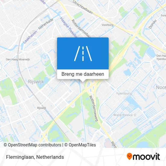 Fleminglaan kaart