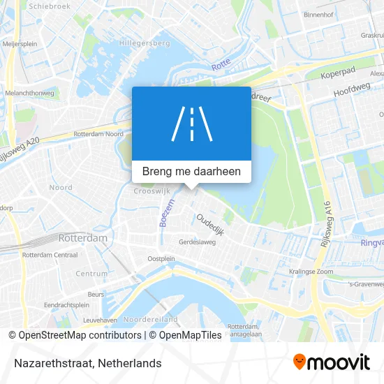 Nazarethstraat kaart