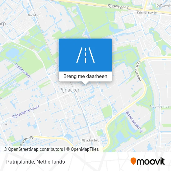 Patrijslande kaart