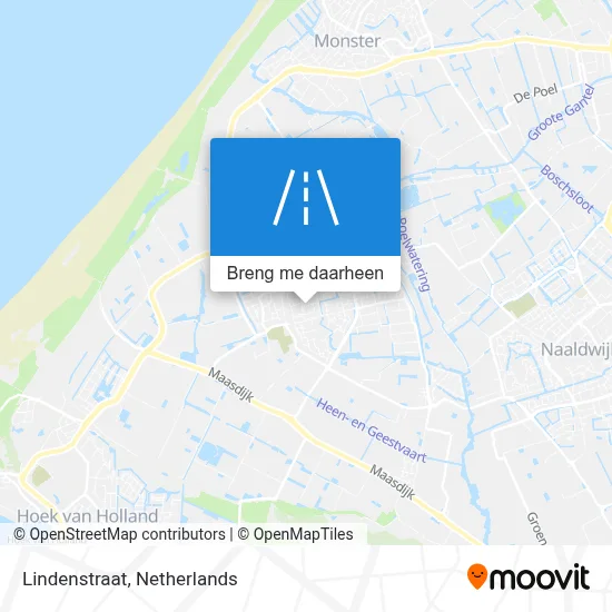 Lindenstraat kaart