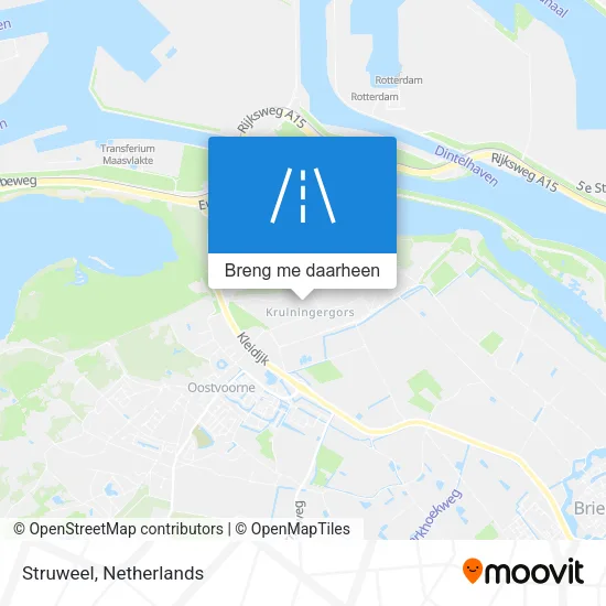 Struweel kaart