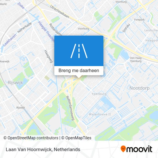 Laan Van Hoornwijck kaart