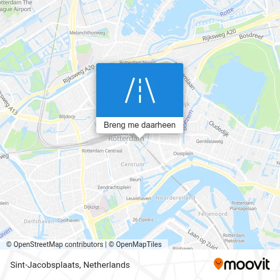 Sint-Jacobsplaats kaart