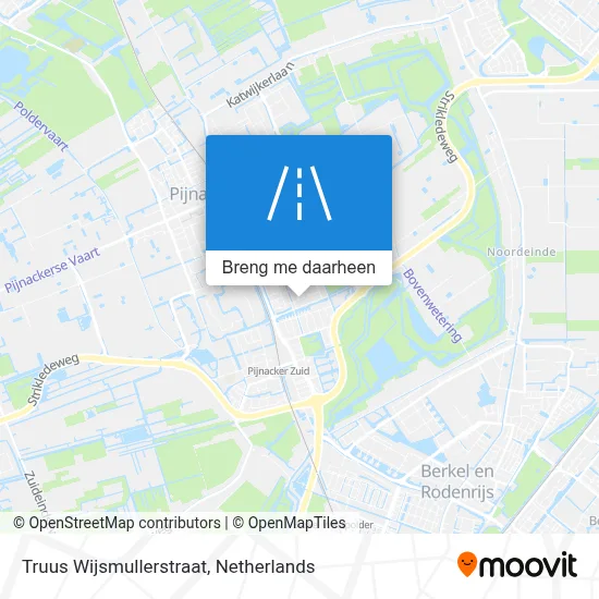 Truus Wijsmullerstraat kaart