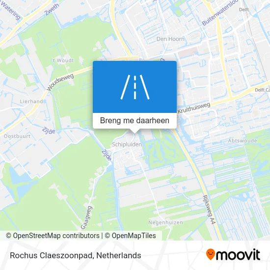 Rochus Claeszoonpad kaart