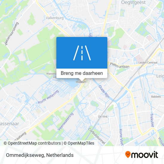 Ommedijkseweg kaart