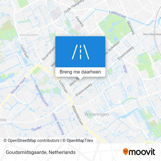 Goudsmidsgaarde kaart