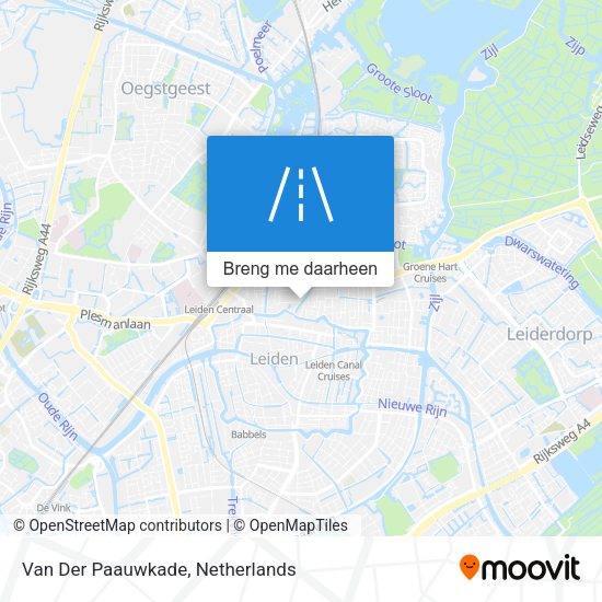Van Der Paauwkade kaart