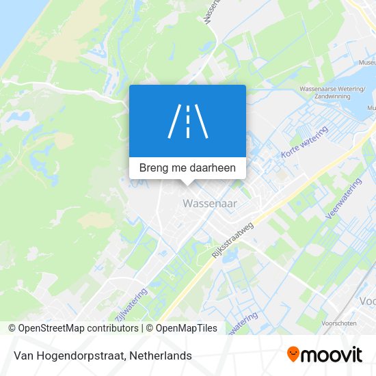 Van Hogendorpstraat kaart