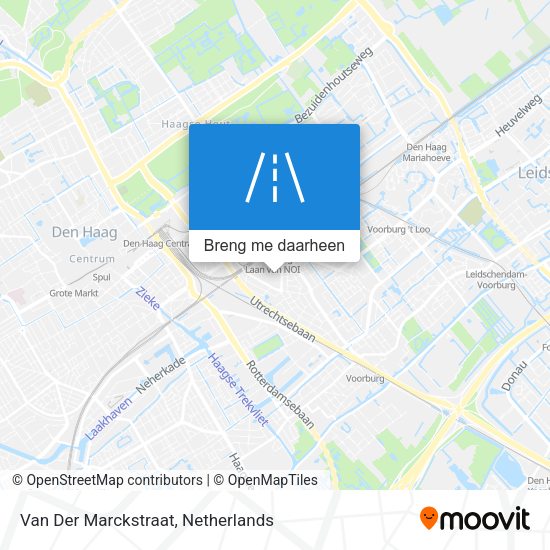 Van Der Marckstraat kaart