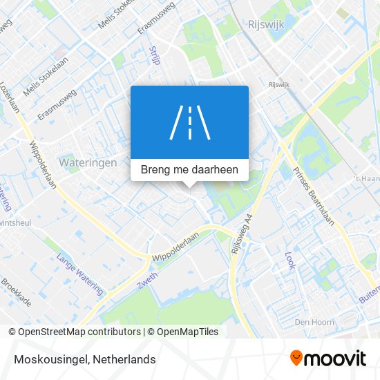 Moskousingel kaart