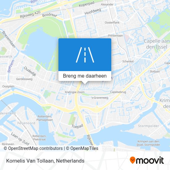 Kornelis Van Tollaan kaart