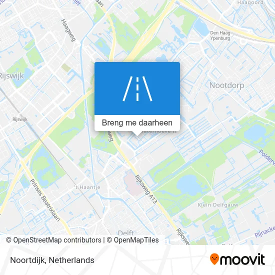 Noortdijk kaart