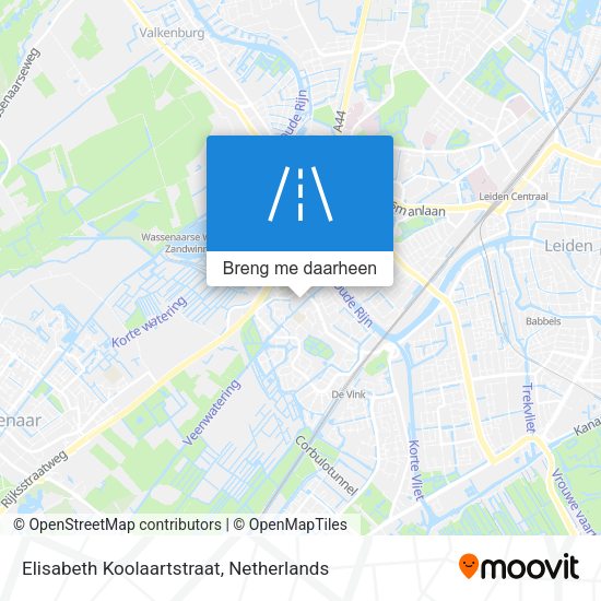 Elisabeth Koolaartstraat kaart