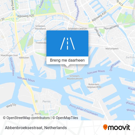 Abbenbroeksestraat kaart