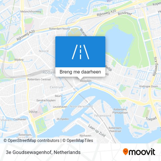 3e Goudsewagenhof kaart