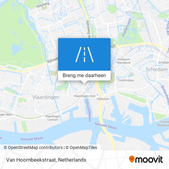 Van Hoornbeekstraat kaart